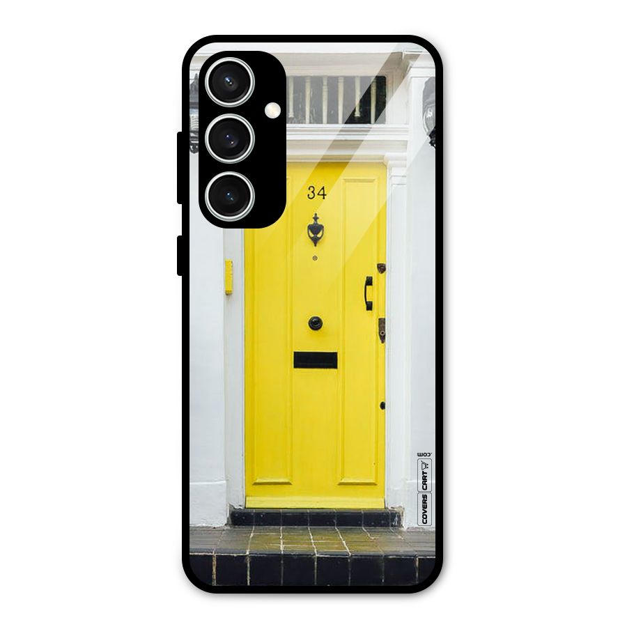 Yellow Door Glass Back Case for Galaxy S23 FE