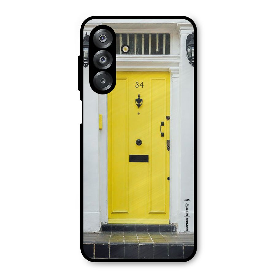 Yellow Door Metal Back Case for Galaxy A26