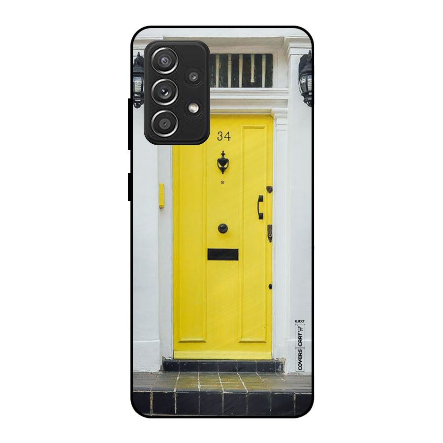 Yellow Door Metal Back Case for Galaxy A52s 5G