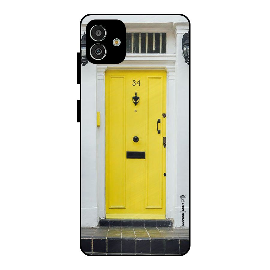 Yellow Door Metal Back Case for Galaxy M13 5G