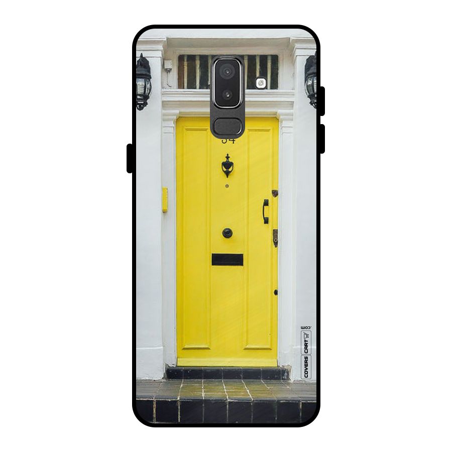 Yellow Door Metal Back Case for Galaxy On8 (2018)