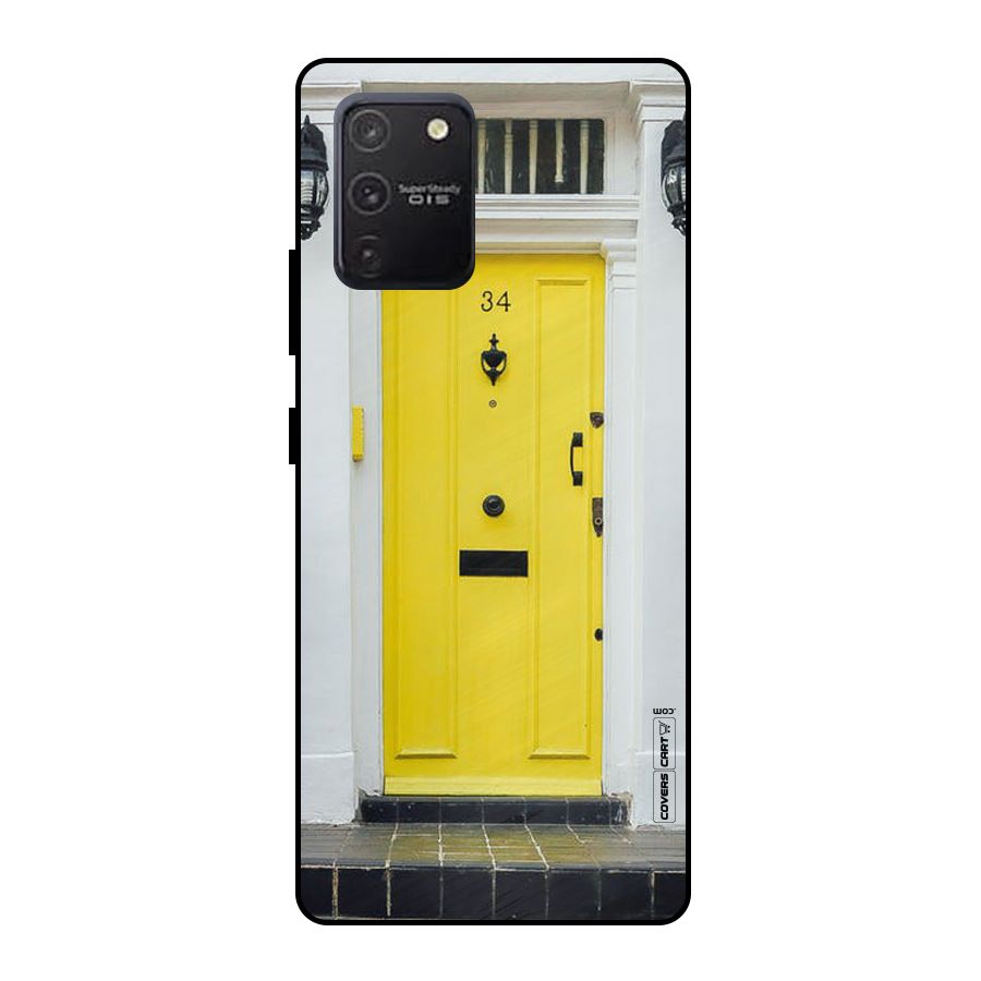 Yellow Door Metal Back Case for Galaxy S10 Lite