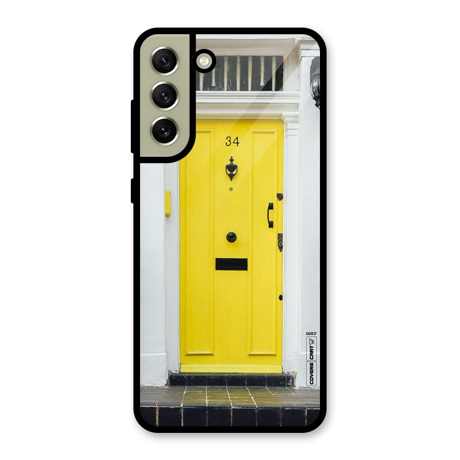Yellow Door Metal Back Case for Galaxy S21 FE 5G (2023)