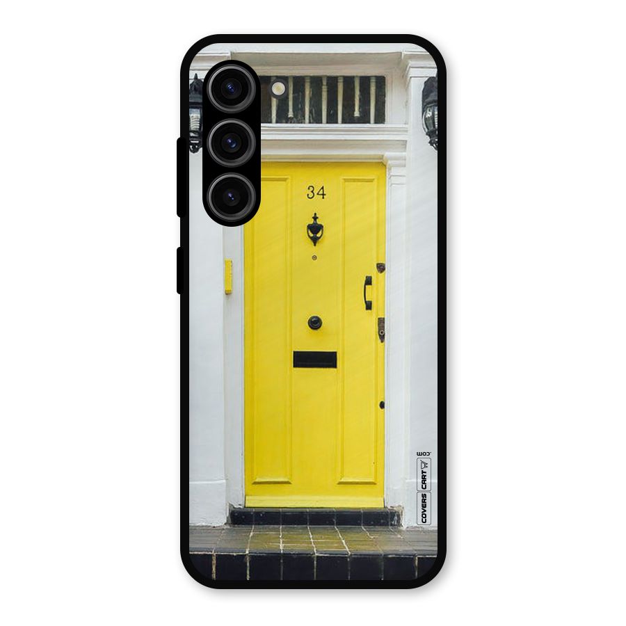 Yellow Door Metal Back Case for Galaxy S23