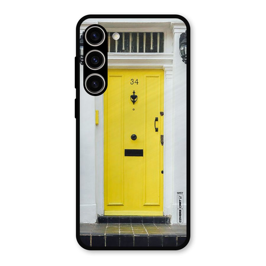 Yellow Door Metal Back Case for Galaxy S23 Plus