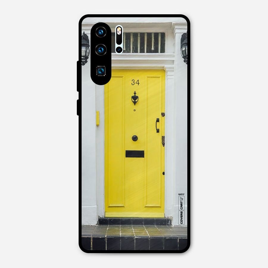 Yellow Door Metal Back Case for Huawei P30 Pro