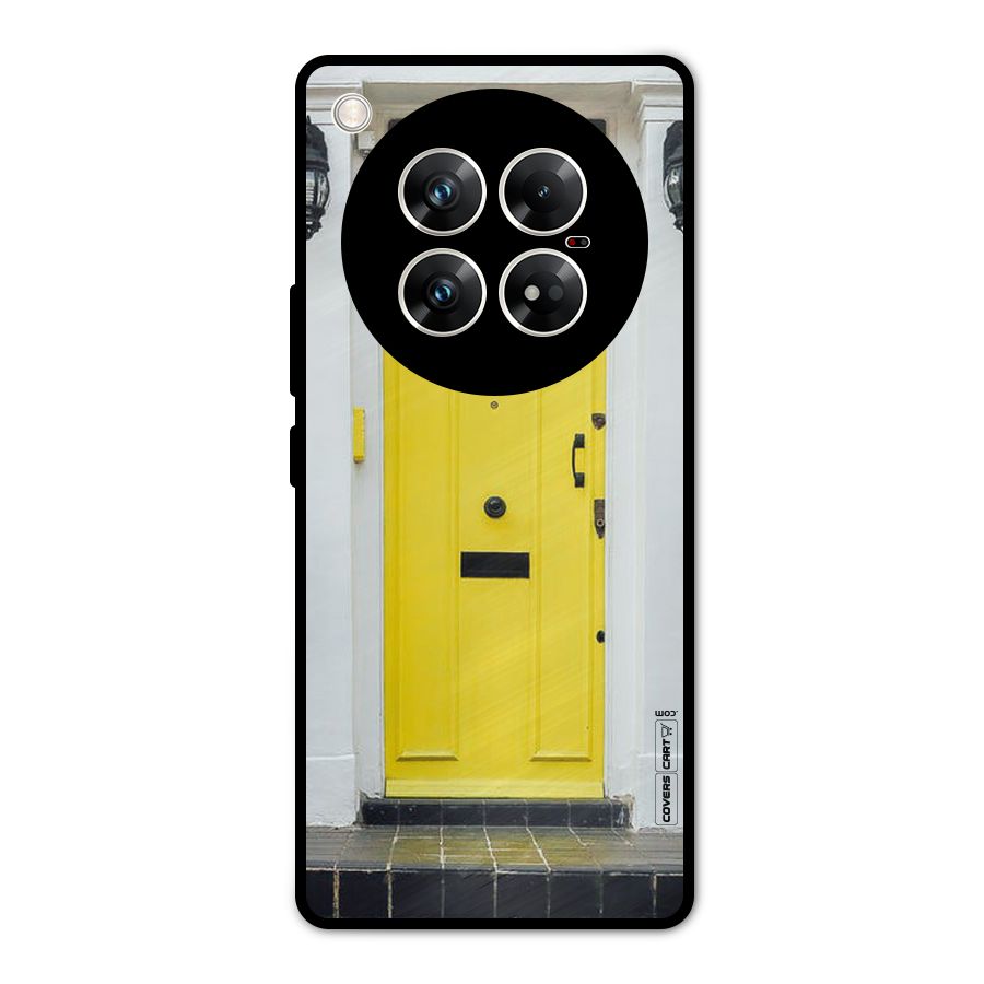 Yellow Door Metal Back Case for Infinix Zero 40 5G