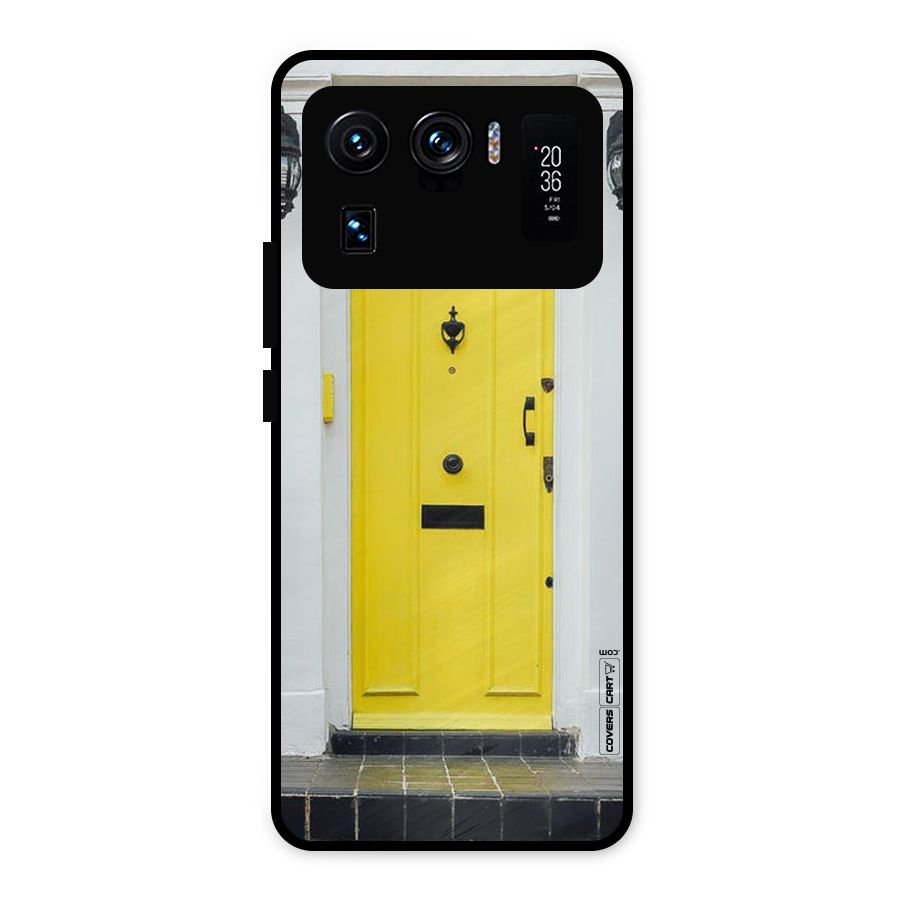 Yellow Door Metal Back Case for Mi 11 Ultra