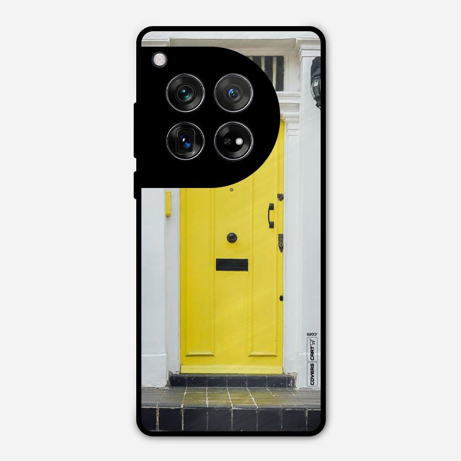 Yellow Door Metal Back Case for OnePlus 12