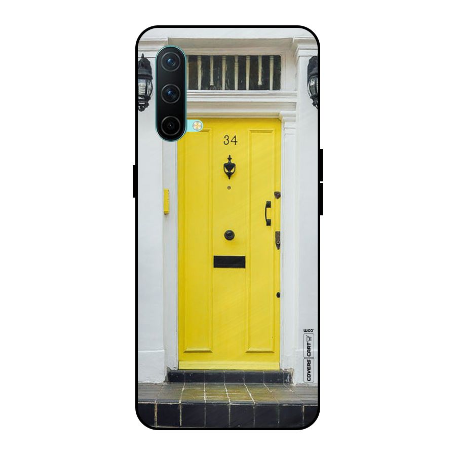 Yellow Door Metal Back Case for OnePlus Nord CE 5G