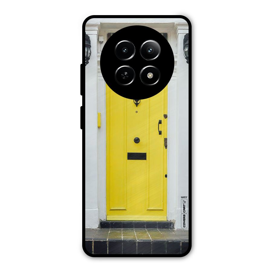 Yellow Door Metal Back Case for Realme Narzo 70x 5G