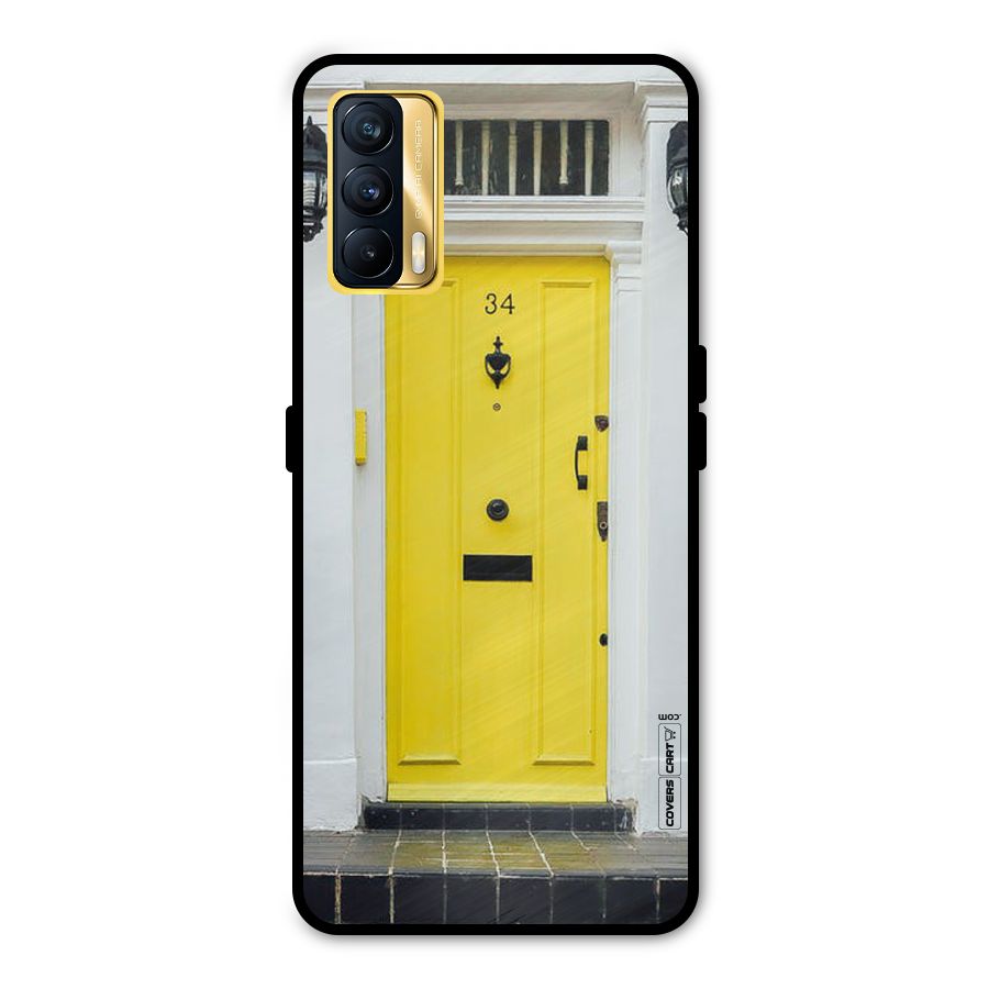 Yellow Door Metal Back Case for Realme X7
