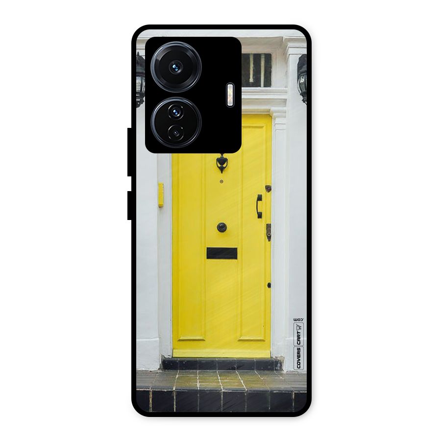 Yellow Door Metal Back Case for Vivo T1 Pro