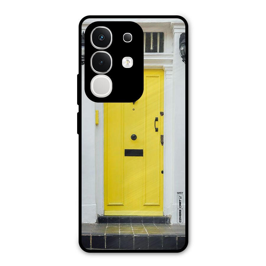 Yellow Door Metal Back Case for Vivo T4x
