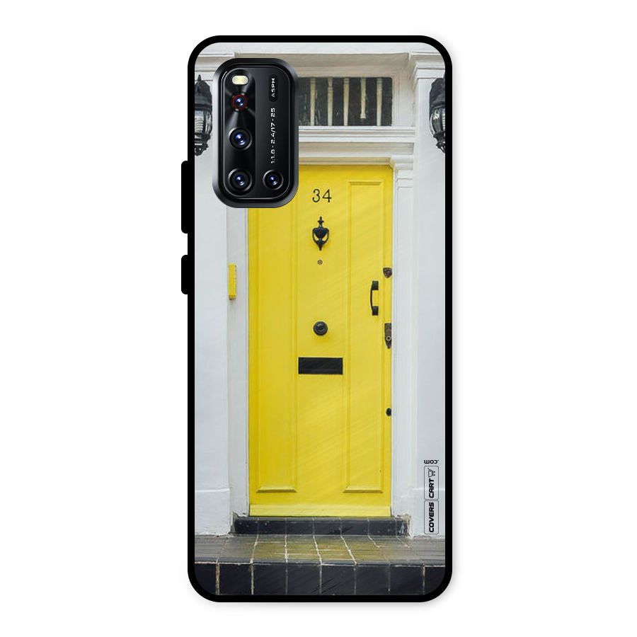 Yellow Door Metal Back Case for Vivo V19