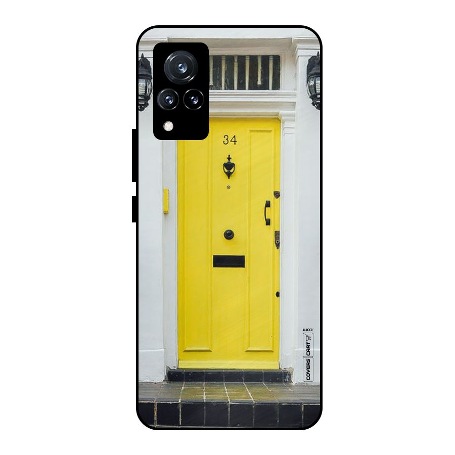 Yellow Door Metal Back Case for Vivo V21 5G