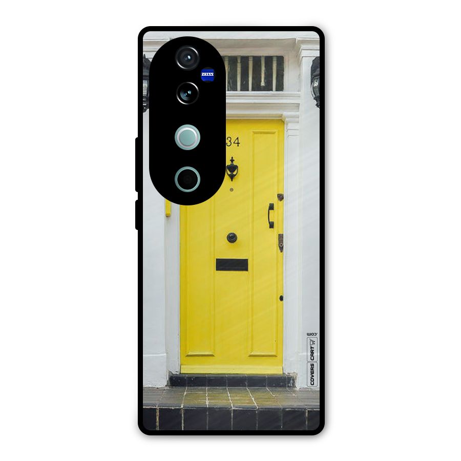 Yellow Door Metal Back Case for Vivo V40