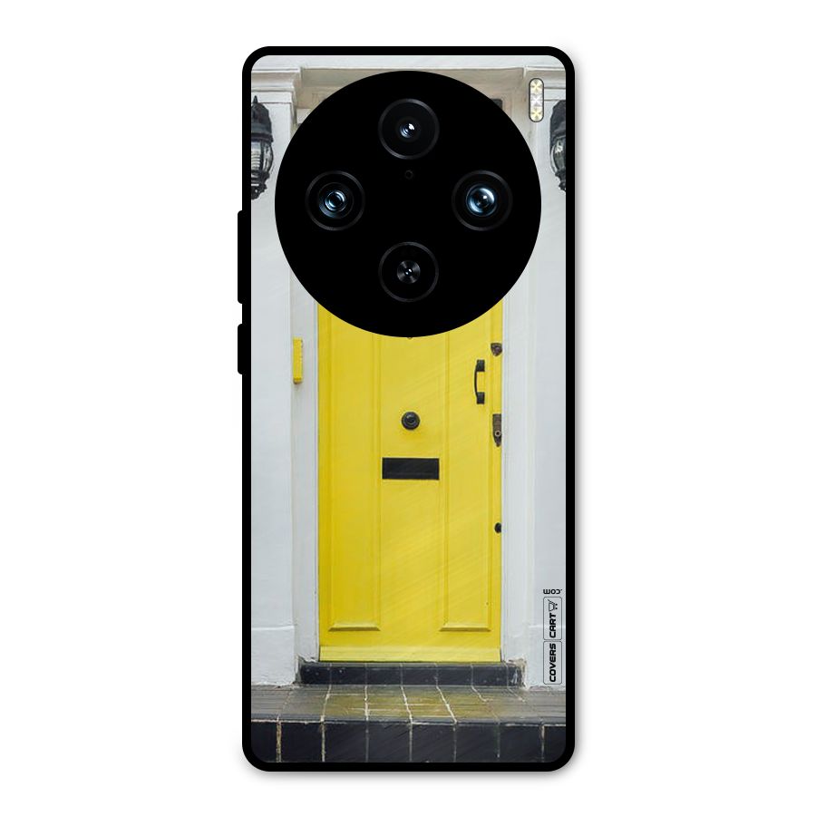Yellow Door Metal Back Case for Vivo X100 Pro