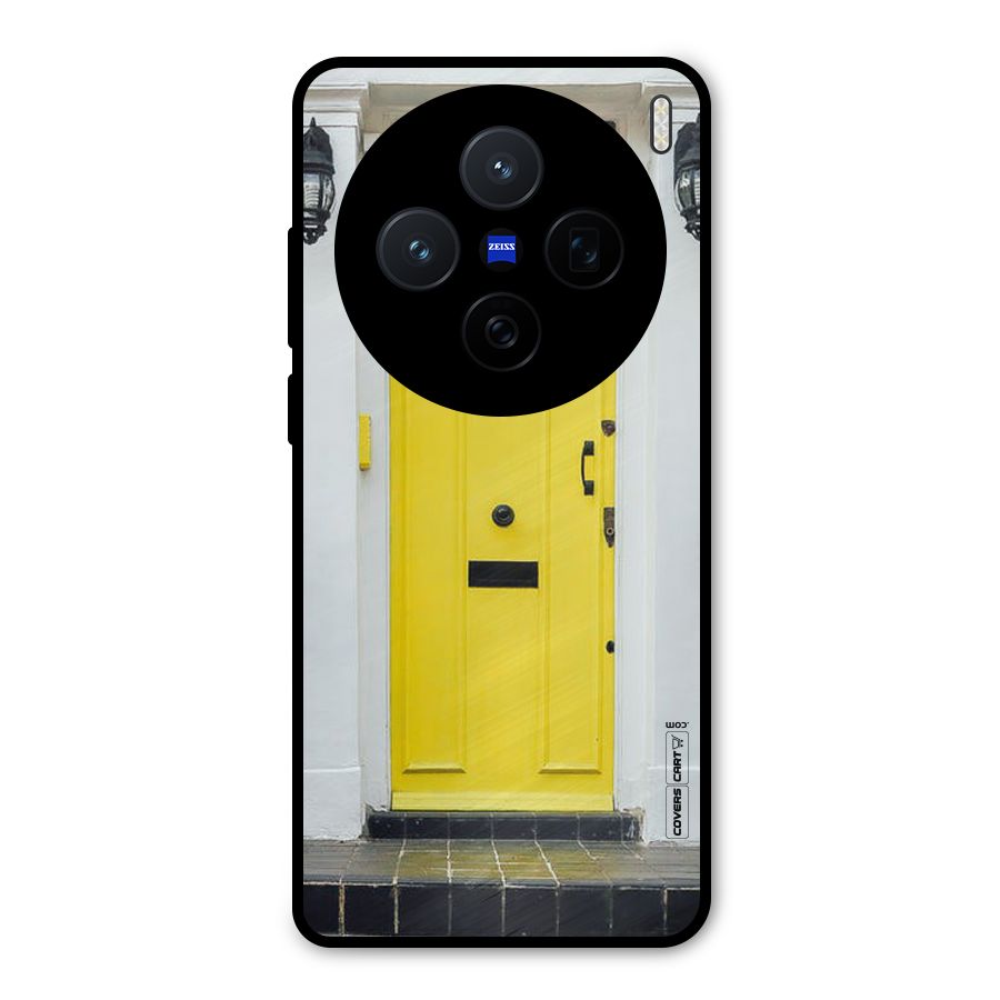 Yellow Door Metal Back Case for Vivo X200