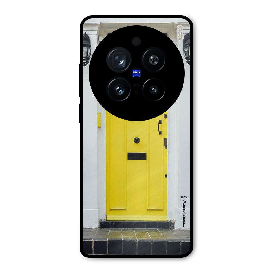Yellow Door Metal Back Case for Vivo X200 Pro