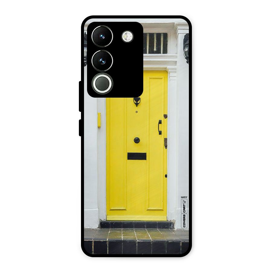 Yellow Door Metal Back Case for Vivo Y200