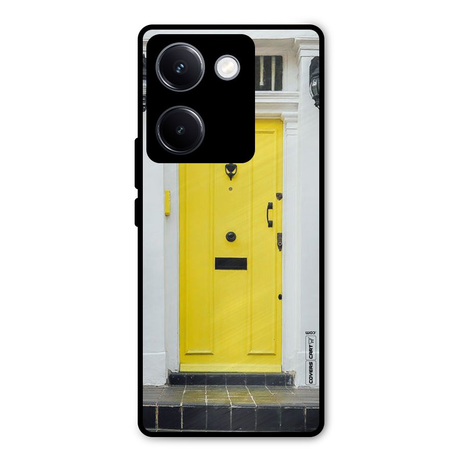 Yellow Door Metal Back Case for Vivo Y300 Plus