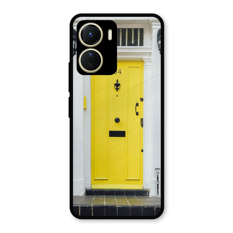 Yellow Door Metal Back Case for Vivo Y56