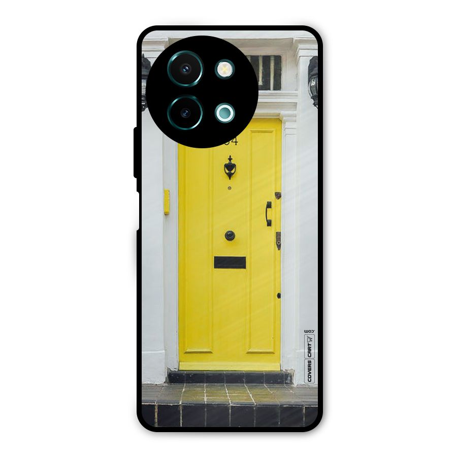 Yellow Door Metal Back Case for Vivo Y58