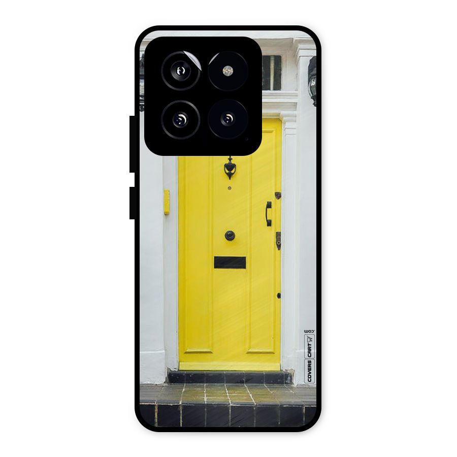 Yellow Door Metal Back Case for Xiaomi 14