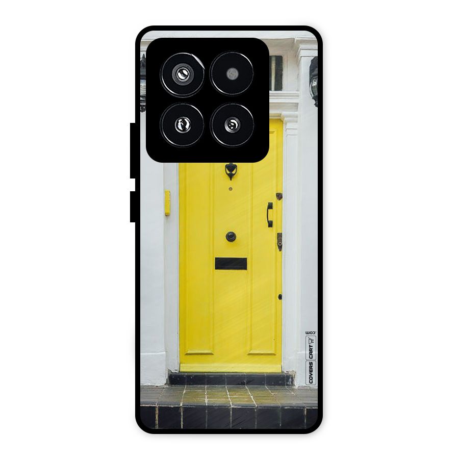 Yellow Door Metal Back Case for Xiaomi 14 Pro