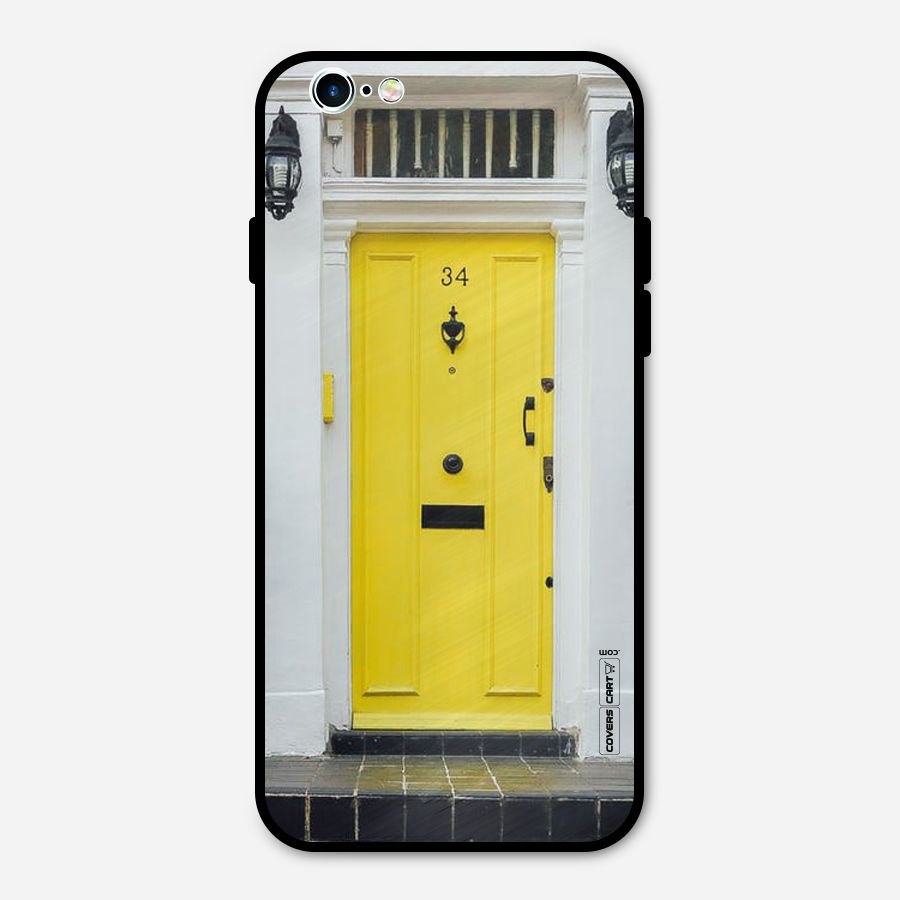 Yellow Door Metal Back Case for iPhone 6 6s