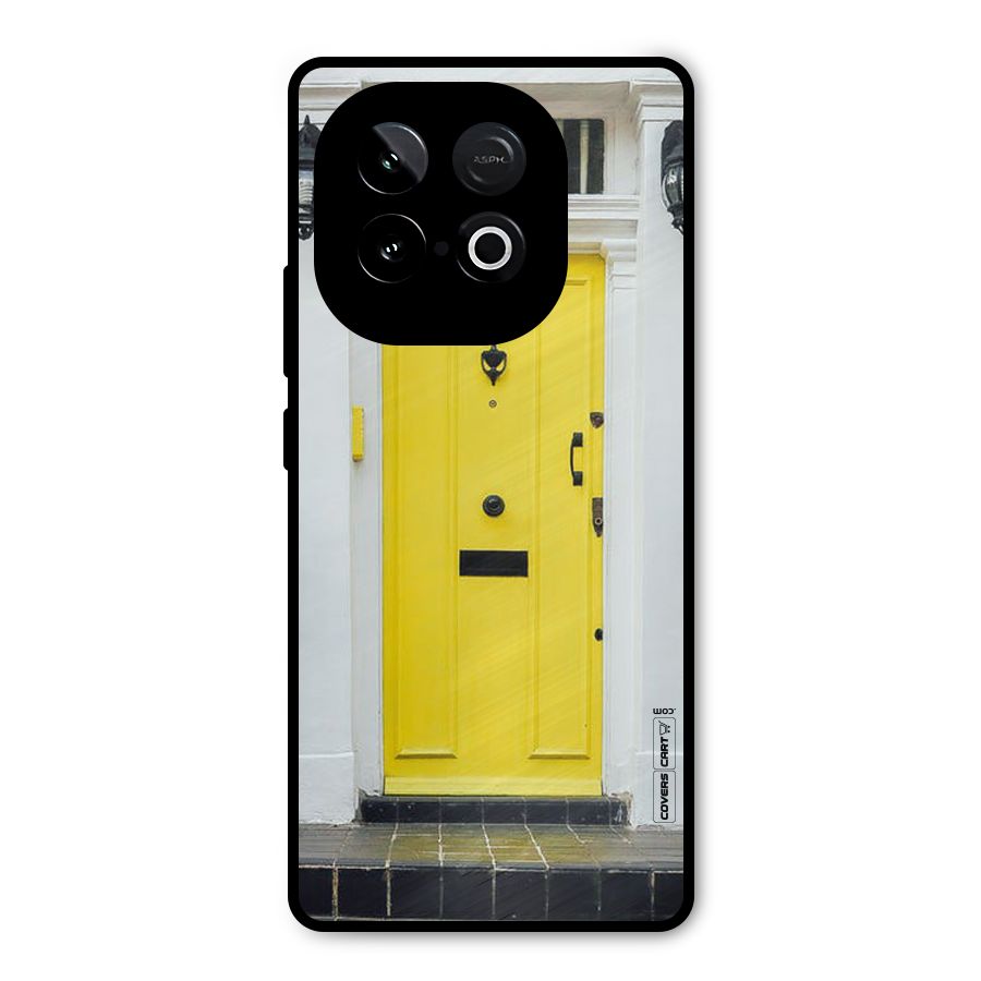 Yellow Door Metal Back Case for iQOO Neo 10