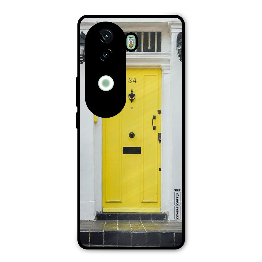 Yellow Door Metal Back Case for iQOO Z9s