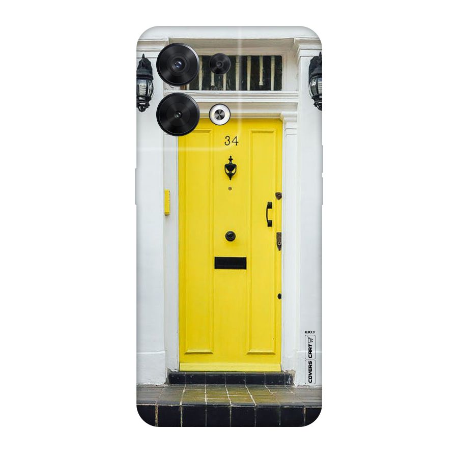 Yellow Door Original Polycarbonate Back Case for Oppo Reno8 5G
