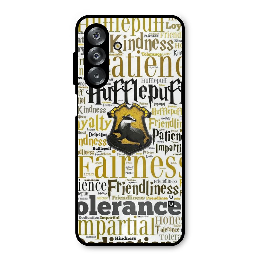 Yellow Fairness Metal Back Case for Galaxy A26