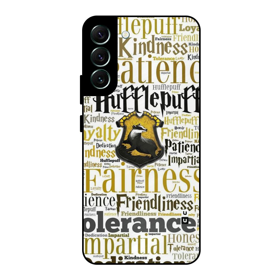 Yellow Fairness Metal Back Case for Galaxy S22 Plus 5G