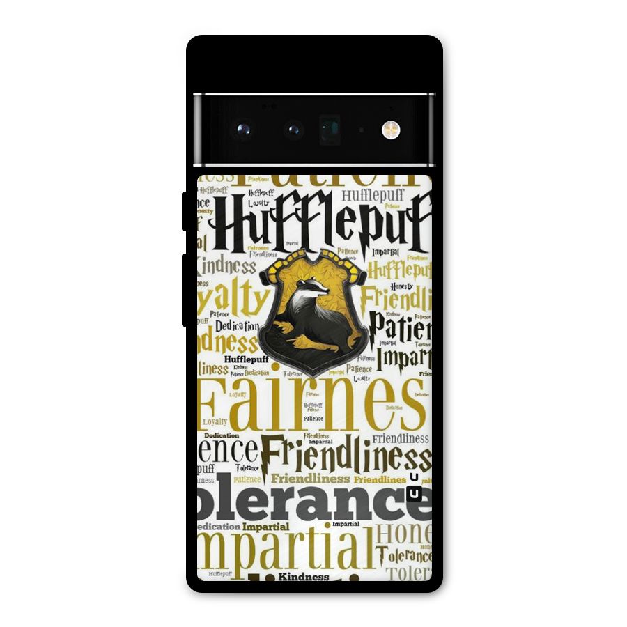 Yellow Fairness Metal Back Case for Google Pixel 6 Pro