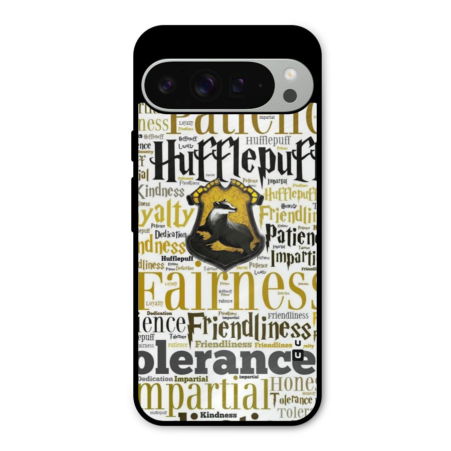 Yellow Fairness Metal Back Case for Google Pixel 9 Pro XL