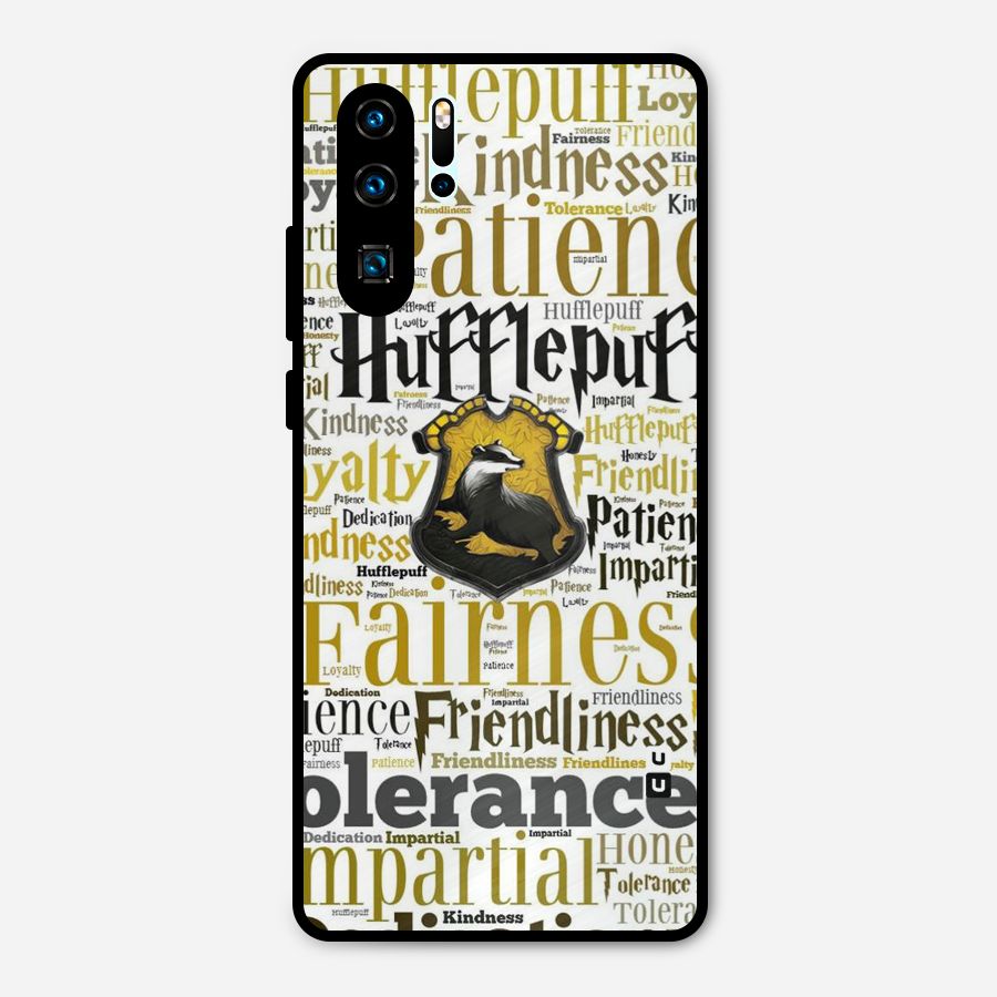 Yellow Fairness Metal Back Case for Huawei P30 Pro