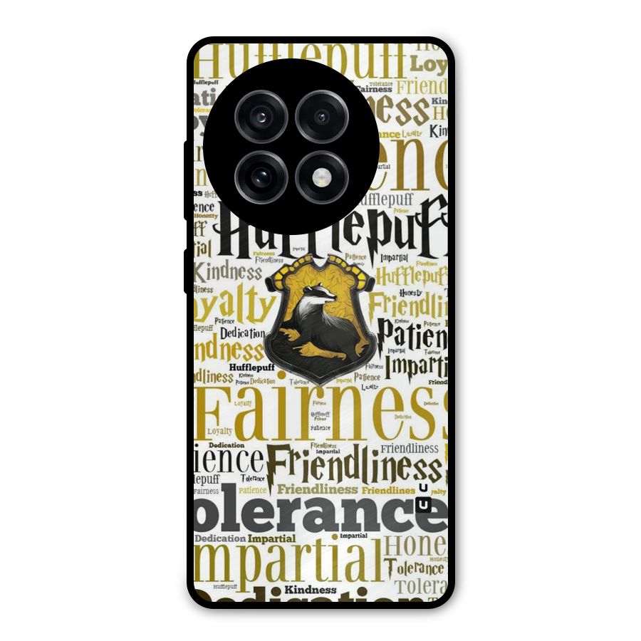 Yellow Fairness Metal Back Case for OnePlus 13R