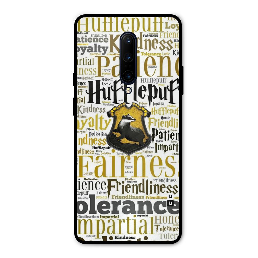 Yellow Fairness Metal Back Case for OnePlus 7 Pro
