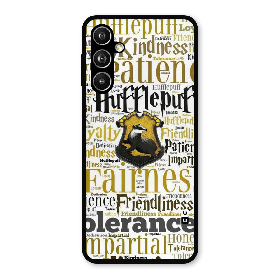 Yellow Fairness Metal Back Case for Samsung Galaxy M54