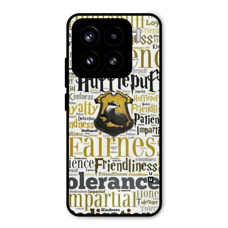 Yellow Fairness Metal Back Case for Xiaomi 15