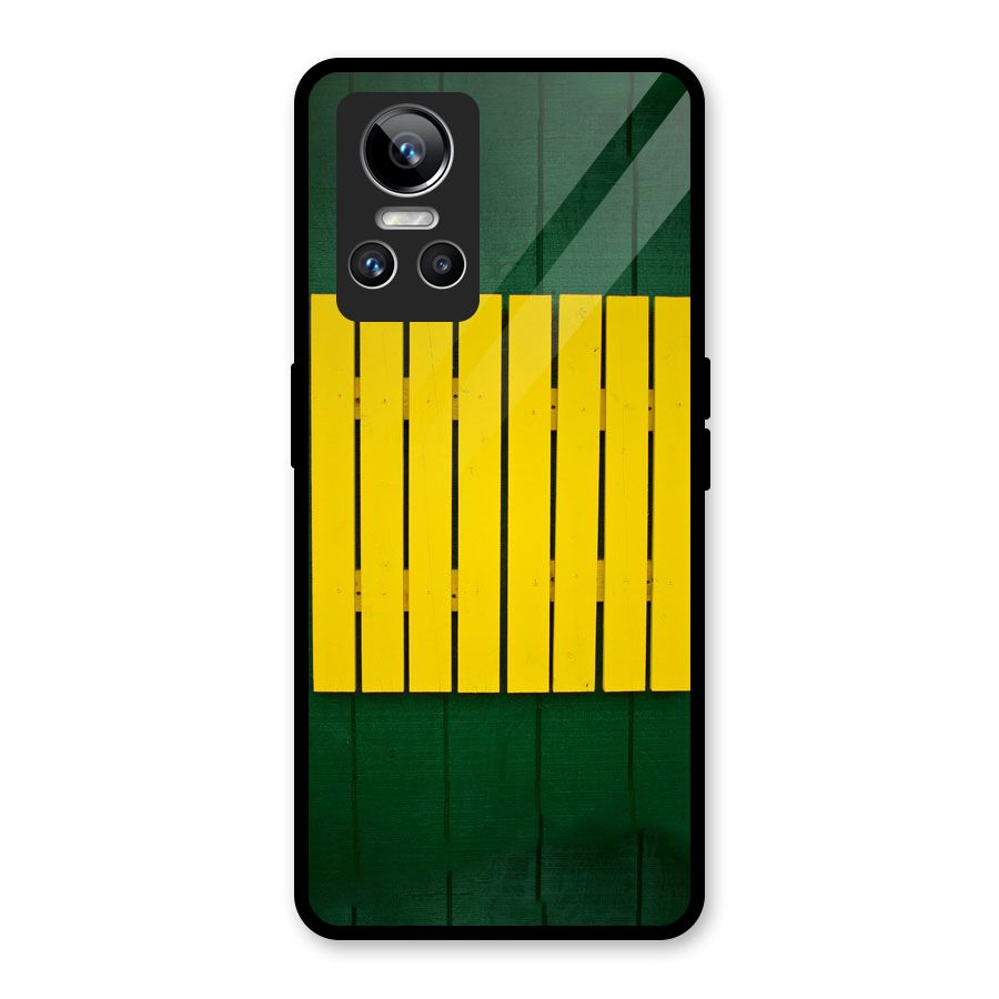 Yellow Fence Glass Back Case for Realme GT Neo 3