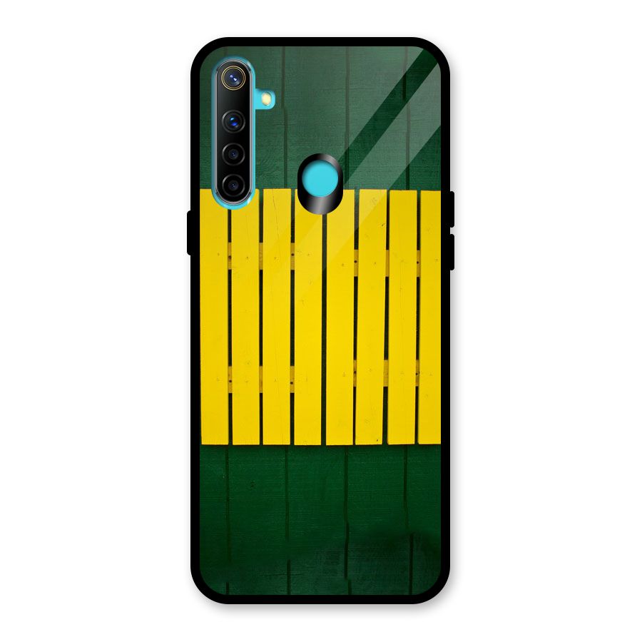 Yellow Fence Glass Back Case for Realme Narzo 10