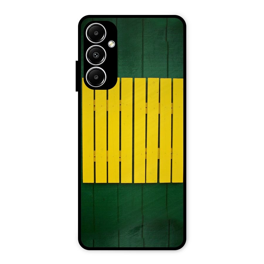 Yellow Fence Metal Back Case for Galaxy A05s