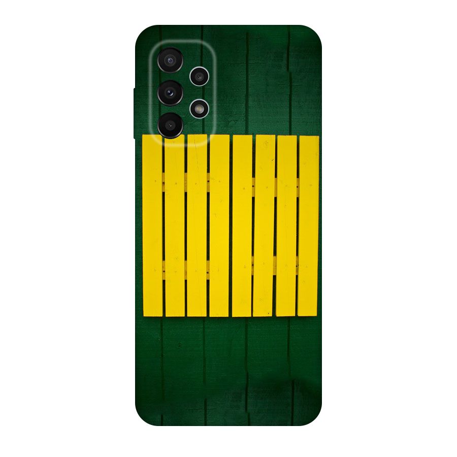 Yellow Fence Original Polycarbonate Back Case for Galaxy A23