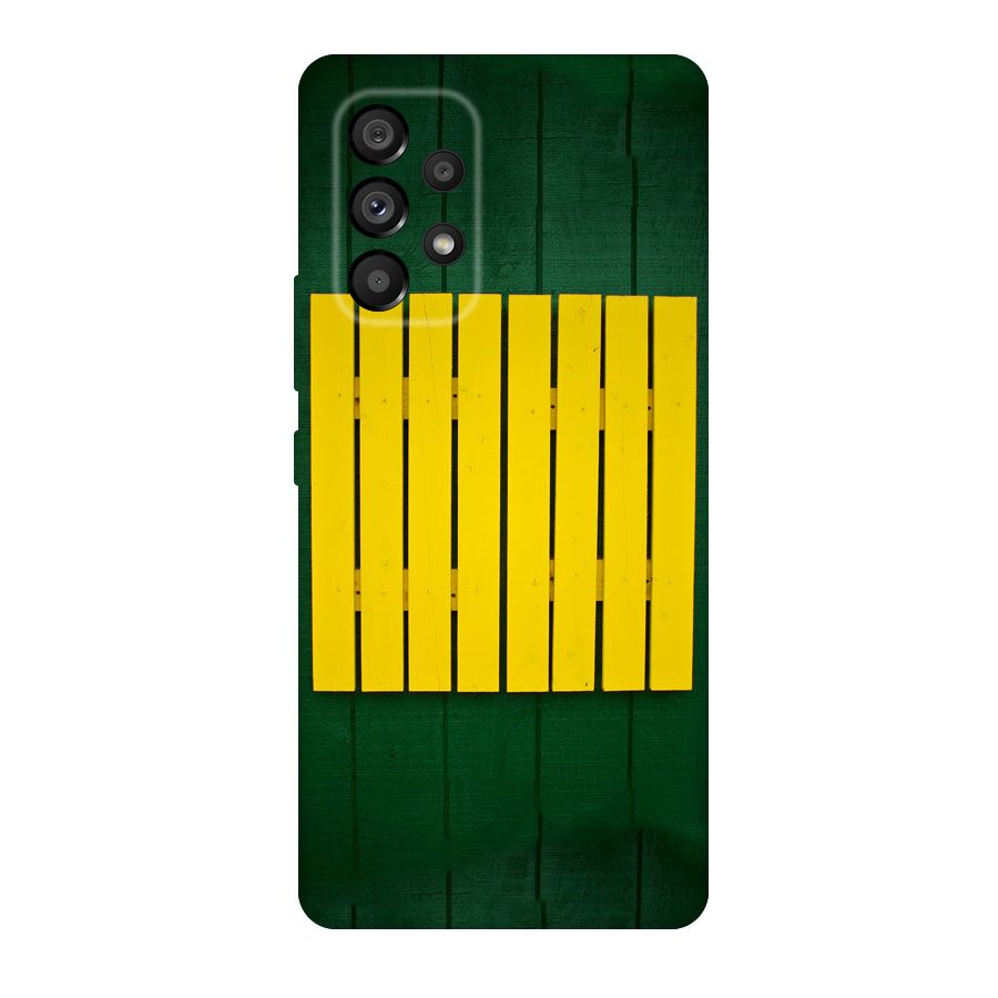 Yellow Fence Original Polycarbonate Back Case for Galaxy A53 5G