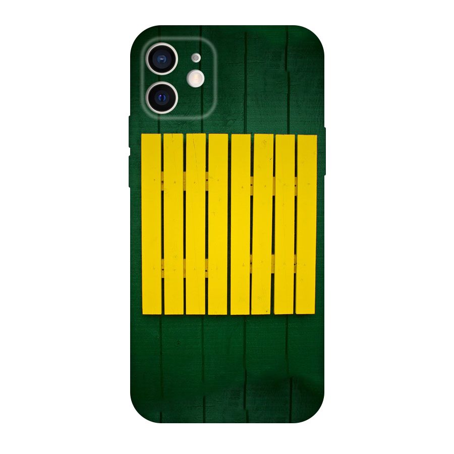 Yellow Fence Original Polycarbonate Back Case for iPhone 12