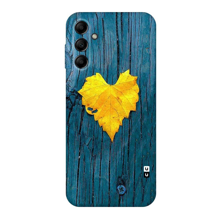 Yellow Leaf Original Polycarbonate Back Case for Galaxy A14 5G